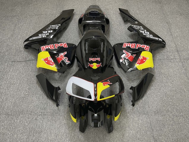 2005-2006 Black Red Bull Honda CBR600RR Motorcycle Fairing