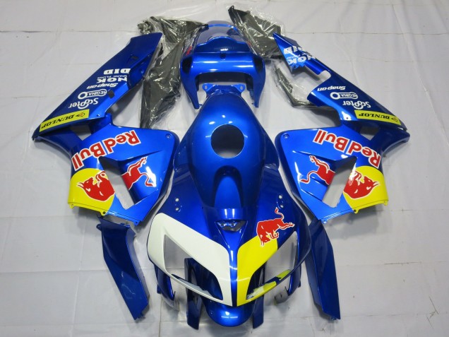 2005-2006 Blue RedBull Style Honda CBR600RR Motorcycle Fairing 2005-2006 Blue RedBull Style Honda CBR600RR Motorcycle Fairing