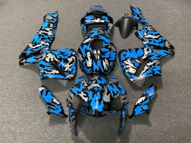 2005-2006 Camo & BLUE Honda CBR600RR Motorcycle Fairing