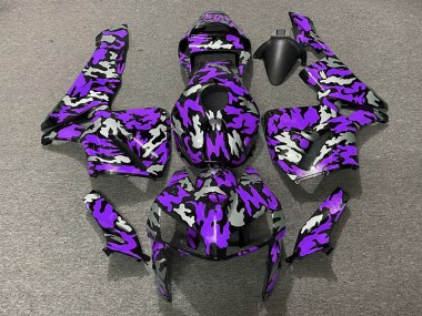 2005-2006 Camo & PURPLE Honda CBR600RR Motorcycle Fairing