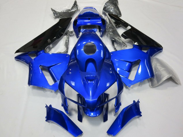 2005-2006 Deep Blue CBR Honda CBR600RR Motorcycle Fairing 2005-2006 Deep Blue CBR Honda CBR600RR Motorcycle Fairing