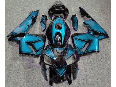 2005-2006 Deep Light Blue Honda CBR600RR Motorcycle Fairing