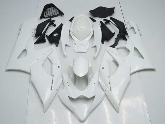 2005-2006 Gloss White Suzuki GSXR 1000 Motorcycle Fairing