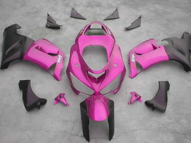 2005-2006 Pink Kawasaki ZX6R Motorcycle Fairing
