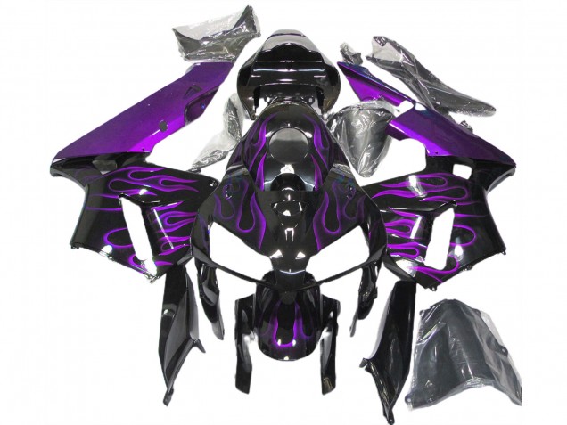 2005-2006 Purple Flame Honda CBR600RR Motorcycle Fairing 2005-2006 Purple Flame Honda CBR600RR Motorcycle Fairing