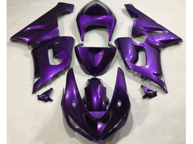 2005-2006 Purple Kawasaki ZX6R Motorcycle Fairing