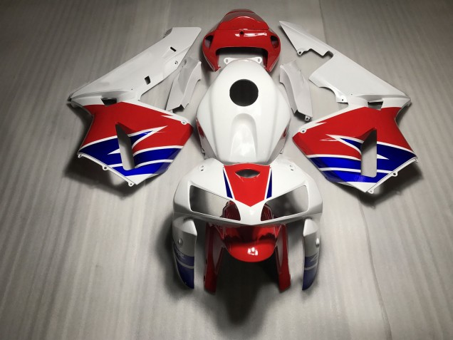 2005-2006 Red / White / Blue Honda CBR600RR Motorcycle Fairing
