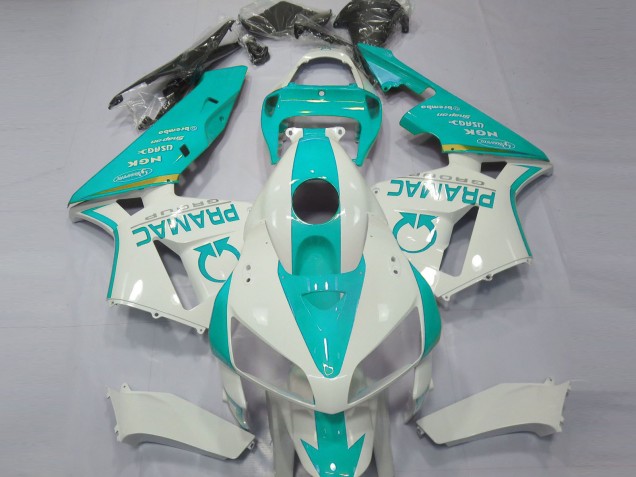 2005-2006 Teal Custom Honda CBR600RR Motorcycle Fairing 2005-2006 Teal Custom Honda CBR600RR Motorcycle Fairing