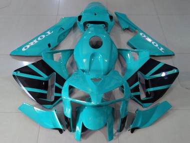 2005-2006 Teal OEM Style Honda CBR600RR Motorcycle Fairing