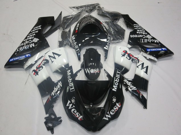 2005-2006 West Kawasaki ZX6R Motorcycle Fairing 2005-2006 West Kawasaki ZX6R Motorcycle Fairing