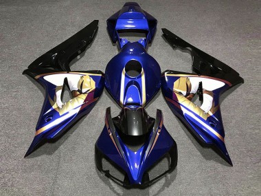 2006-2007 Blue & Gold Honda CBR1000RR Motorcycle Fairing