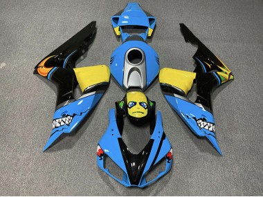 2006-2007 Blue Shark Honda CBR1000RR Motorcycle Fairing