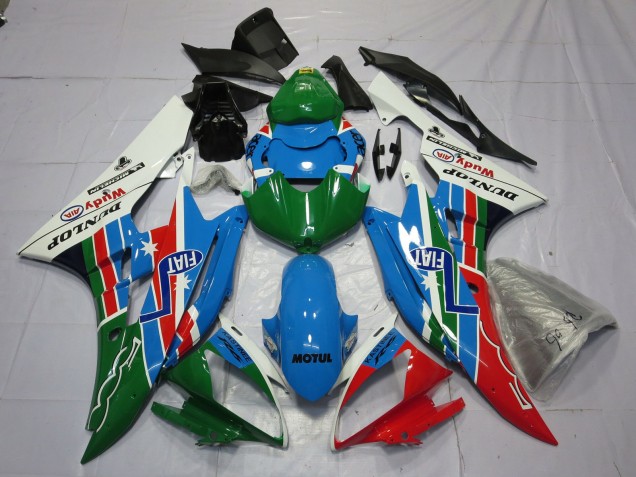 2006-2007 Classic Dunlop Yamaha R6 Motorcycle Fairing 2006-2007 Classic Dunlop Yamaha R6 Motorcycle Fairing