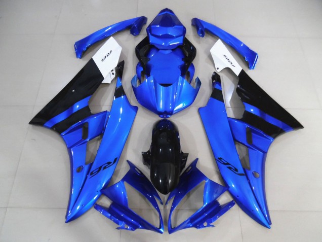 2006-2007 Custom Blue Yamaha R6 Motorcycle Fairing 2006-2007 Custom Blue Yamaha R6 Motorcycle Fairing