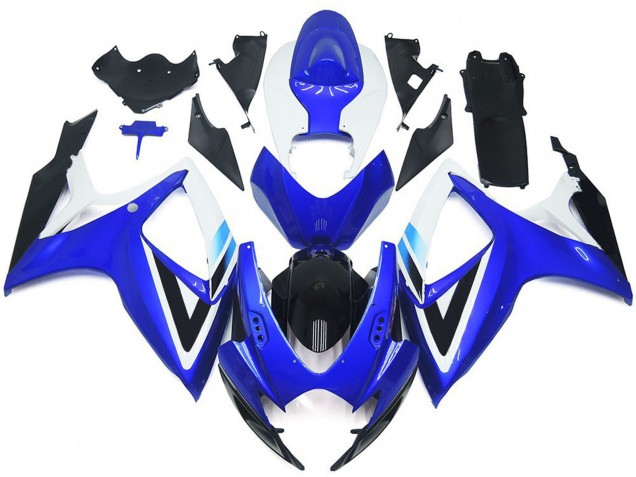 2006-2007 Deep Blue and Light Blue OEM Style Suzuki GSXR 600-750 Motorcycle Fairing 2006-2007 Deep Blue and Light Blue OEM Style Suzuki GSXR 600-750 Motorcycle Fairing