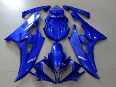 2006-2007 Full Gloss Blue Yamaha R6 Motorcycle Fairing