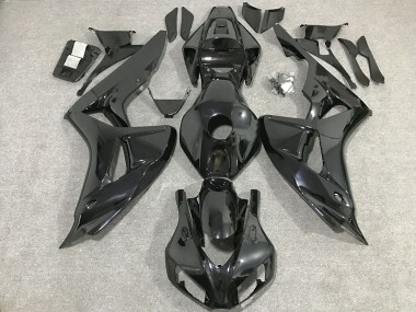 2006-2007 Gloss Black Honda CBR1000RR Motorcycle Fairing