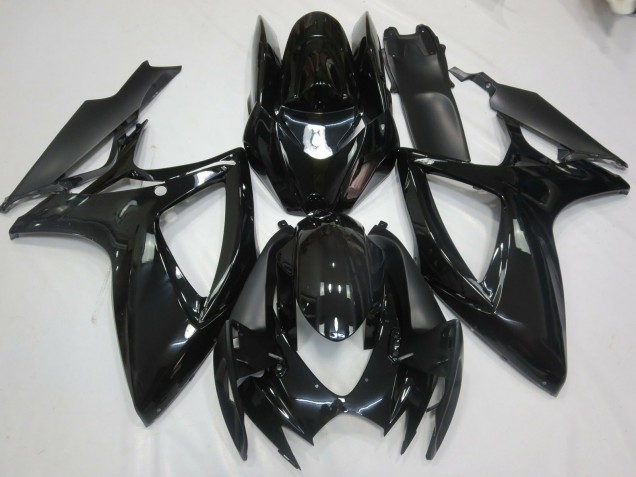 2006-2007 Gloss Black Suzuki GSXR 600-750 Motorcycle Fairing 2006-2007 Gloss Black Suzuki GSXR 600-750 Motorcycle Fairing