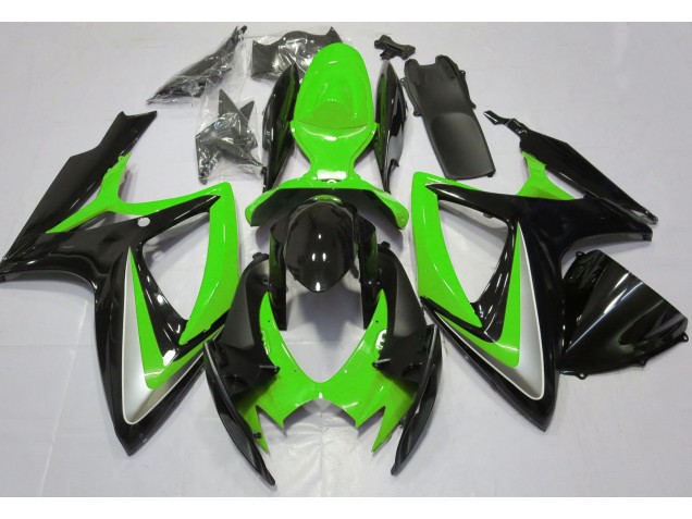 2006-2007 Gloss Green Debadged Suzuki GSXR 600-750 Motorcycle Fairing 2006-2007 Gloss Green Debadged Suzuki GSXR 600-750 Motorcycle Fairing