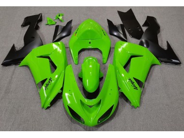 2006-2007 Green Kawasaki ZX10R Motorcycle Fairing