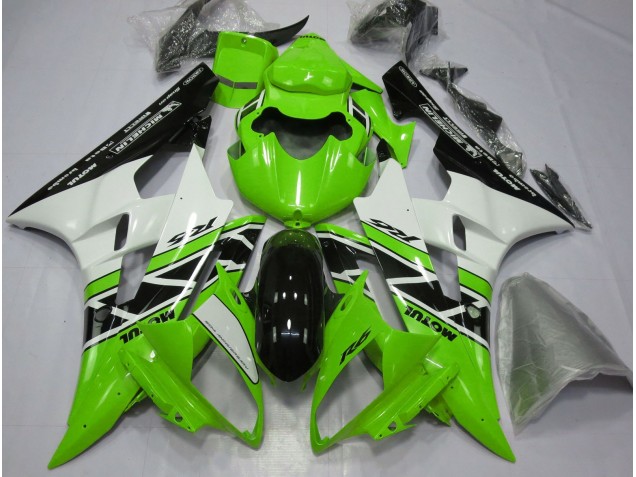 2006-2007 Green OEM Style Yamaha R6 Motorcycle Fairing 2006-2007 Green OEM Style Yamaha R6 Motorcycle Fairing
