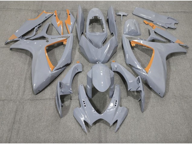 2006-2007 Nardo and Orange Trim Suzuki GSXR 600-750 Motorcycle Fairing
