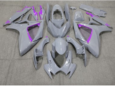 2006-2007 Nardo and Purple Trim Suzuki GSXR 600-750 Motorcycle Fairing