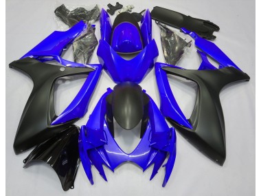 2006-2007 Ocean Blue Suzuki GSXR 600-750 Motorcycle Fairing