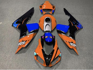 2006-2007 Orange Shark Honda CBR1000RR Motorcycle Fairing