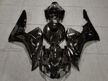 2006-2007 Plain Gloss Black Honda CBR1000RR Motorcycle Fairing
