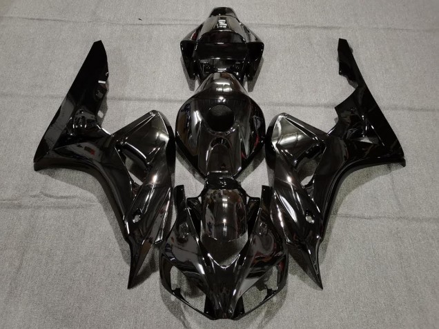 2006-2007 Plain Gloss Black Honda CBR1000RR Motorcycle Fairing 2006-2007 Plain Gloss Black Honda CBR1000RR Motorcycle Fairing