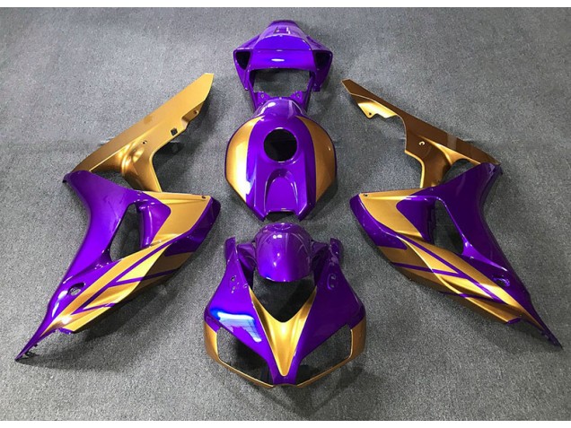 2006-2007 Purple & Gold Honda CBR1000RR Motorcycle Fairing 2006-2007 Purple & Gold Honda CBR1000RR Motorcycle Fairing