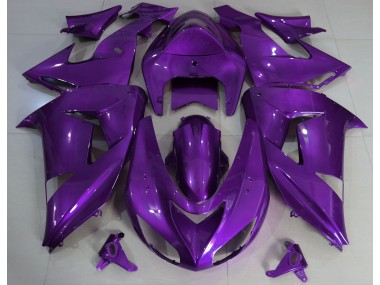 2006-2007 Purple Plain Kawasaki ZX10R Motorcycle Fairing