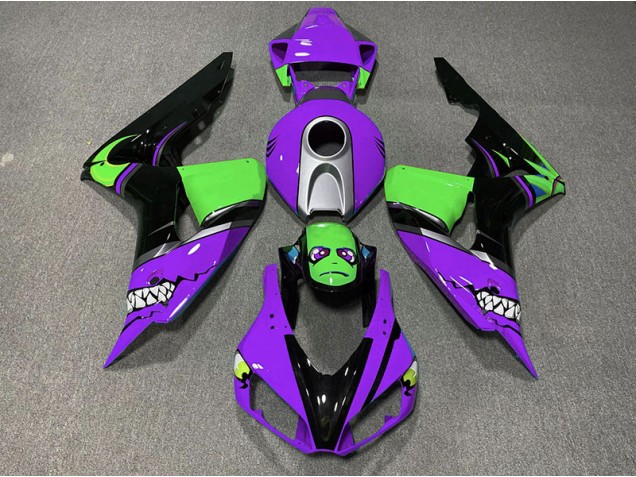 2006-2007 Purple Shark Honda CBR1000RR Motorcycle Fairing 2006-2007 Purple Shark Honda CBR1000RR Motorcycle Fairing