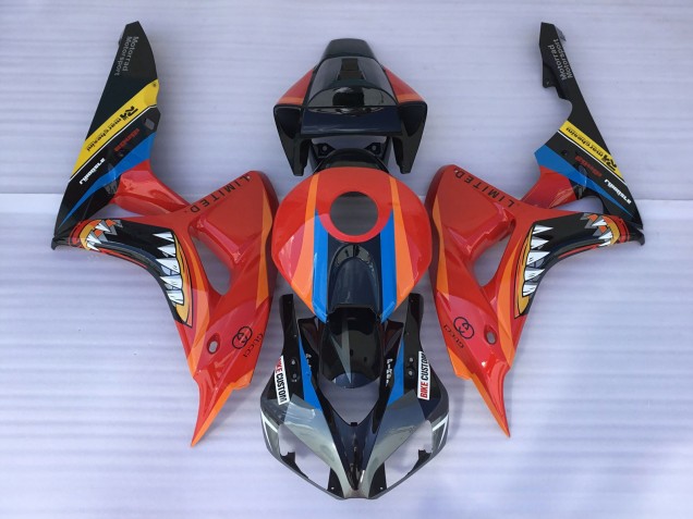 2006-2007 Red Shark Honda CBR1000RR Motorcycle Fairing 2006-2007 Red Shark Honda CBR1000RR Motorcycle Fairing