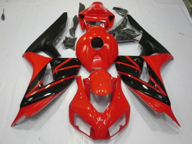2006-2007 Red and Black Honda CBR1000RR Motorcycle Fairing
