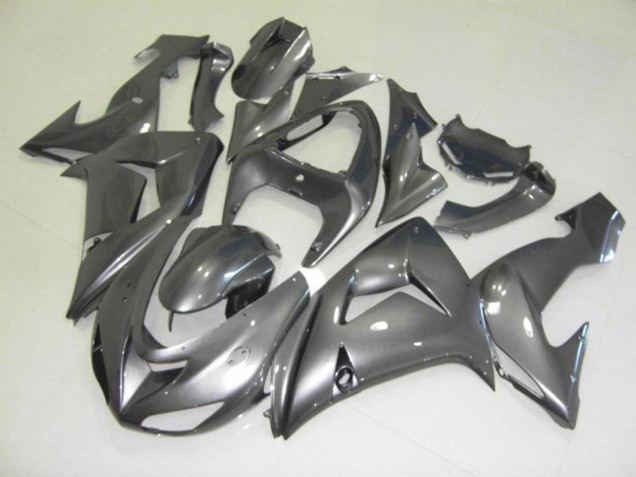 2006-2007 Silver Gloss Kawasaki ZX10R Motorcycle Fairing 2006-2007 Silver Gloss Kawasaki ZX10R Motorcycle Fairing