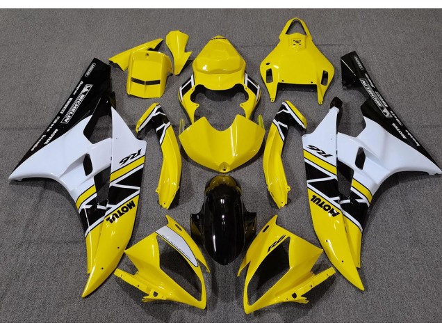 2006-2007 Yellow OEM Style Yamaha R6 Motorcycle Fairing 2006-2007 Yellow OEM Style Yamaha R6 Motorcycle Fairing