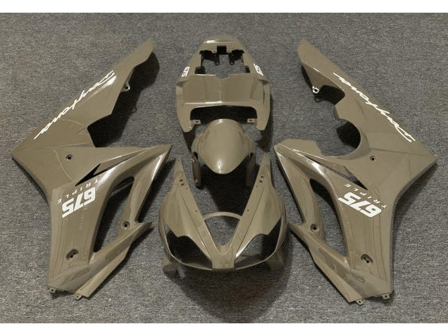 2006-2008 Gloss Desert Tan Triumph Daytona 675 Motorcycle Fairing 2006-2008 Gloss Desert Tan Triumph Daytona 675 Motorcycle Fairing