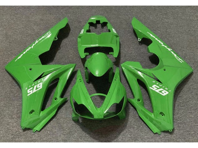 2006-2008 Gloss Green Triumph Daytona 675 Motorcycle Fairing 2006-2008 Gloss Green Triumph Daytona 675 Motorcycle Fairing