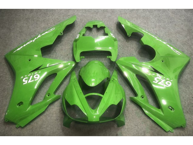 2006-2008 Vibrant Green Triumph Daytona 675 Motorcycle Fairing 2006-2008 Vibrant Green Triumph Daytona 675 Motorcycle Fairing