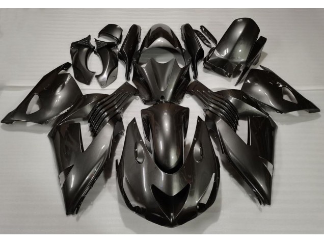 2006-2011 Graphite Kawasaki ZX14R Motorcycle Fairing 2006-2011 Graphite Kawasaki ZX14R Motorcycle Fairing