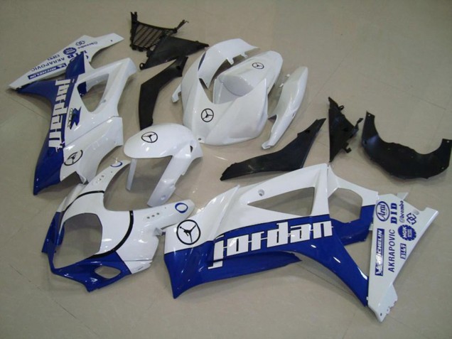 2007-2008 Blue Jordan Suzuki GSXR 1000 Motorcycle Fairing 2007-2008 Blue Jordan Suzuki GSXR 1000 Motorcycle Fairing