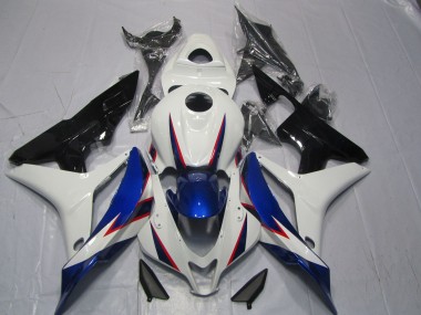 2007-2008 Blue White OEM Style Honda CBR600RR Motorcycle Fairing