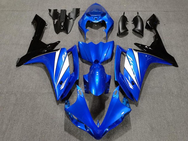 2007-2008 Blue White and Black Yamaha R1 Motorcycle Fairing