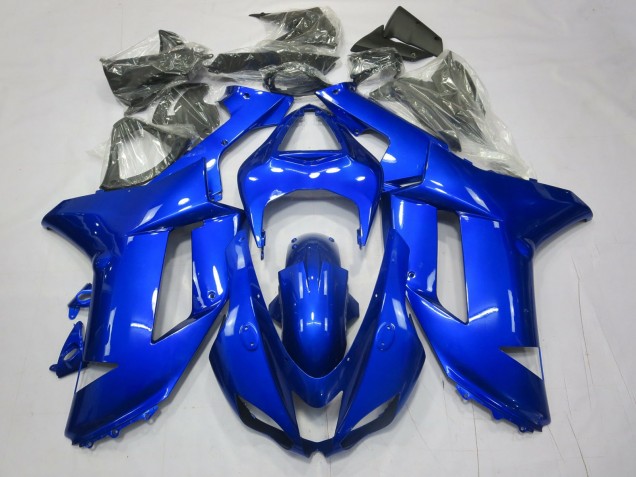 2007-2008 Complete Blue Kawasaki ZX6R Motorcycle Fairing 2007-2008 Complete Blue Kawasaki ZX6R Motorcycle Fairing