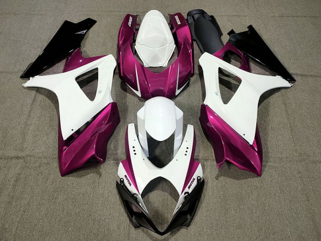 2007-2008 Custom Design Pink Suzuki GSXR 1000 Motorcycle Fairing 2007-2008 Custom Design Pink Suzuki GSXR 1000 Motorcycle Fairing