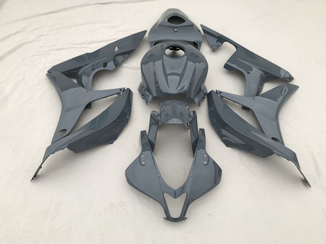 2007-2008 Dark Grey Honda CBR600RR Motorcycle Fairing