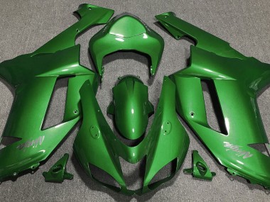 2007-2008 Forest Green Kawasaki ZX6R Motorcycle Fairing