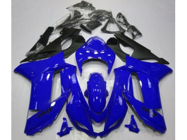 2007-2008 Gloss Blue Kawasaki ZX6R Motorcycle Fairing